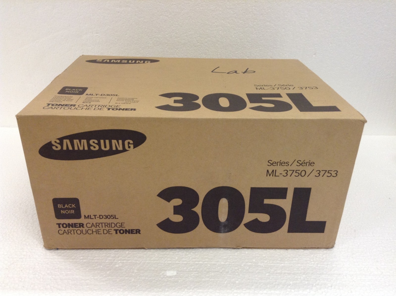 NEW Samsung MLT-D305L Black Toner Cartridge ML-3750 ML-3753 Series 