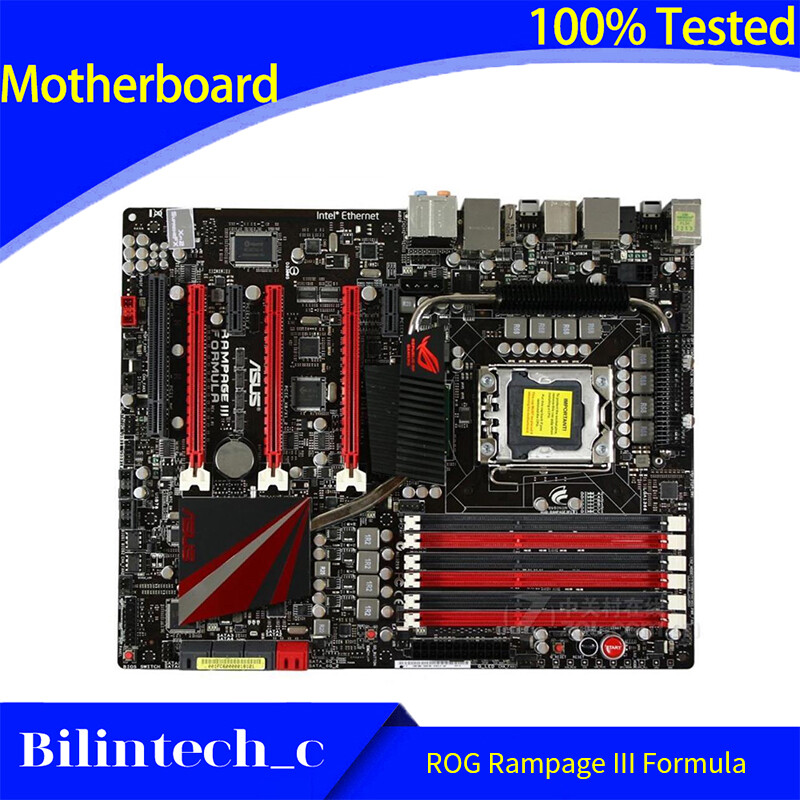 FOR ASUS ROG Rampage III Formula Motherboard Support LGA1366 24G DDR3 X58 Intel