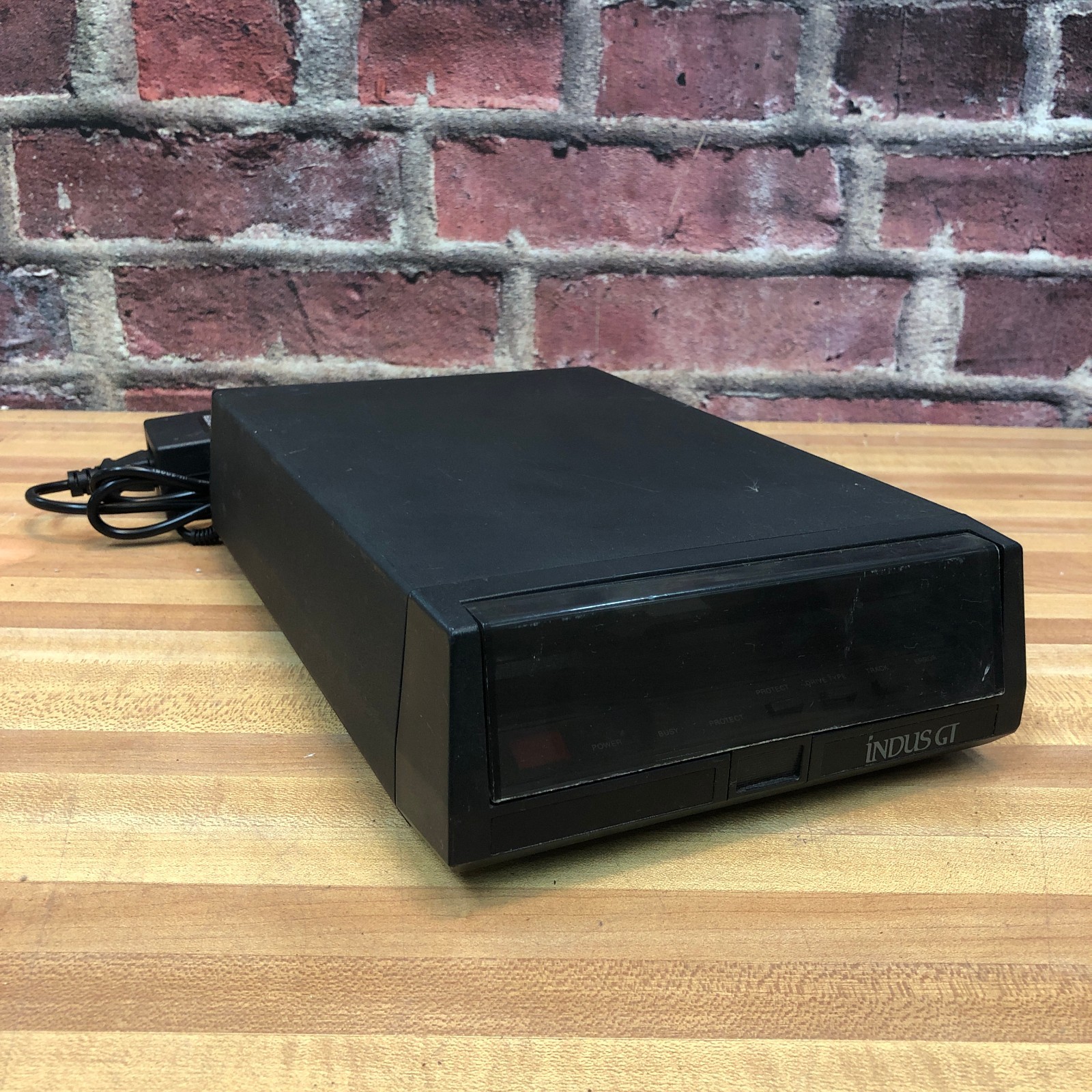 Indus GT Disk Drive For Atari Computers w/Power Supply (Tested & Working)
