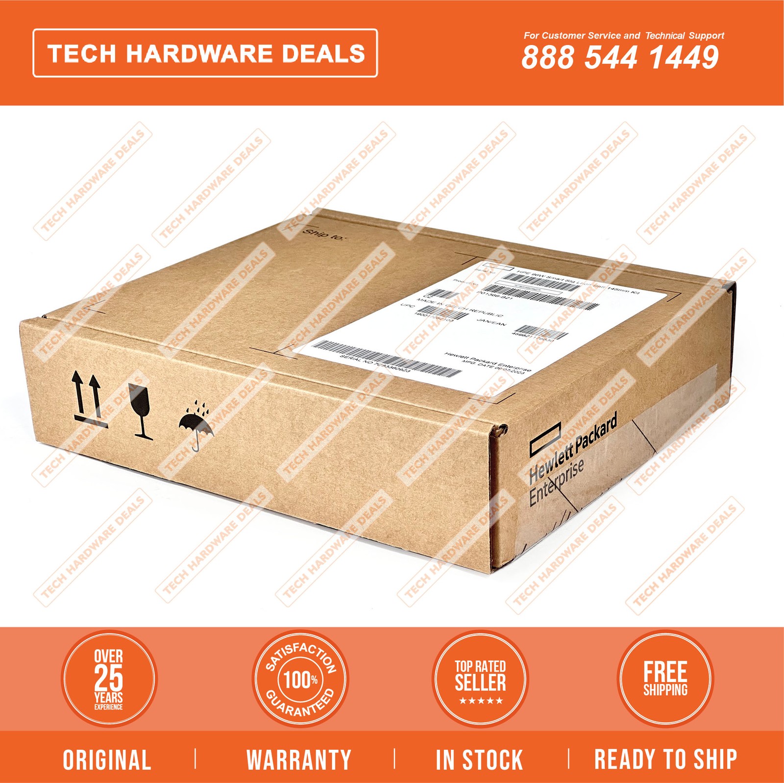 878643-001 3 Year HPE Warranty RETAIL BOX HPE 96W Smart Storage Battery with 145