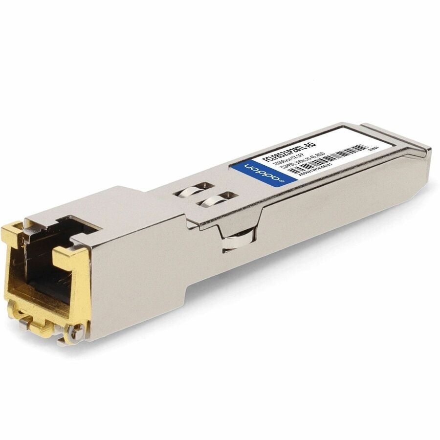 AddOn Finisar FCLF8521P2BTL Compatible TAA Compliant 10/100/1000Base-TX SFP