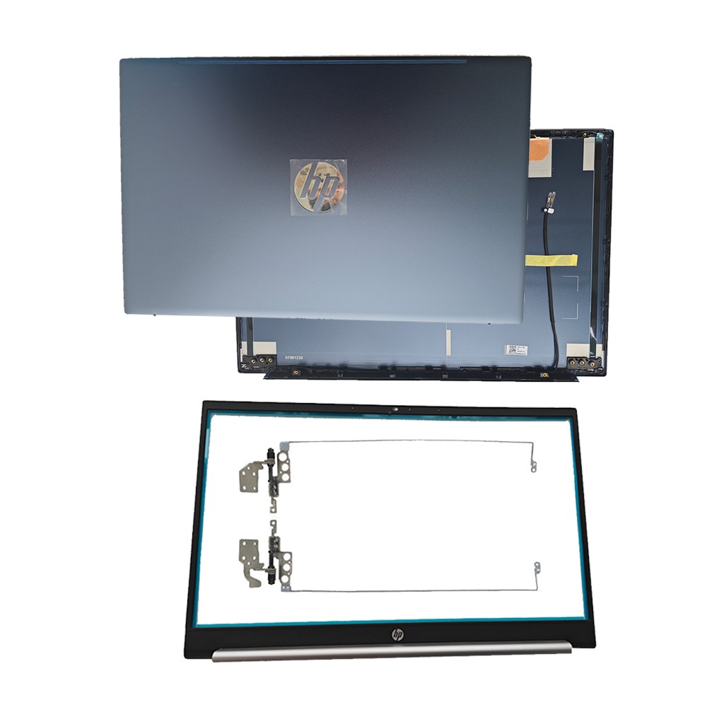 Blue For HP Pavilion 15-EH 15-EG LCD Back Cover + Front Bezel /Hinges M08899-001