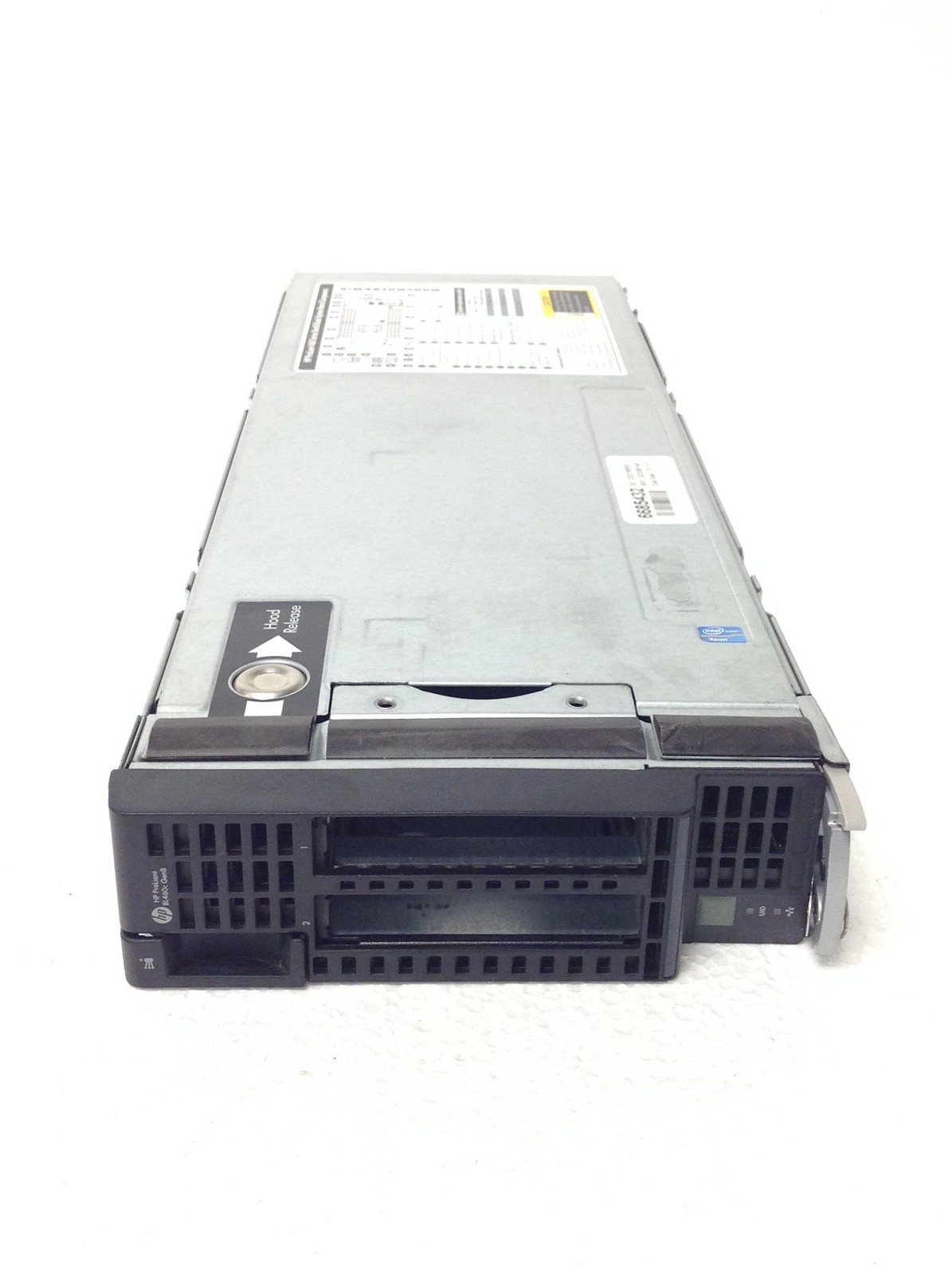 HP ProLiant BL460c Gen8 Blade Chassis w/2x Xeon E5-2680 2.70GHz, 32GB RAM, No HD