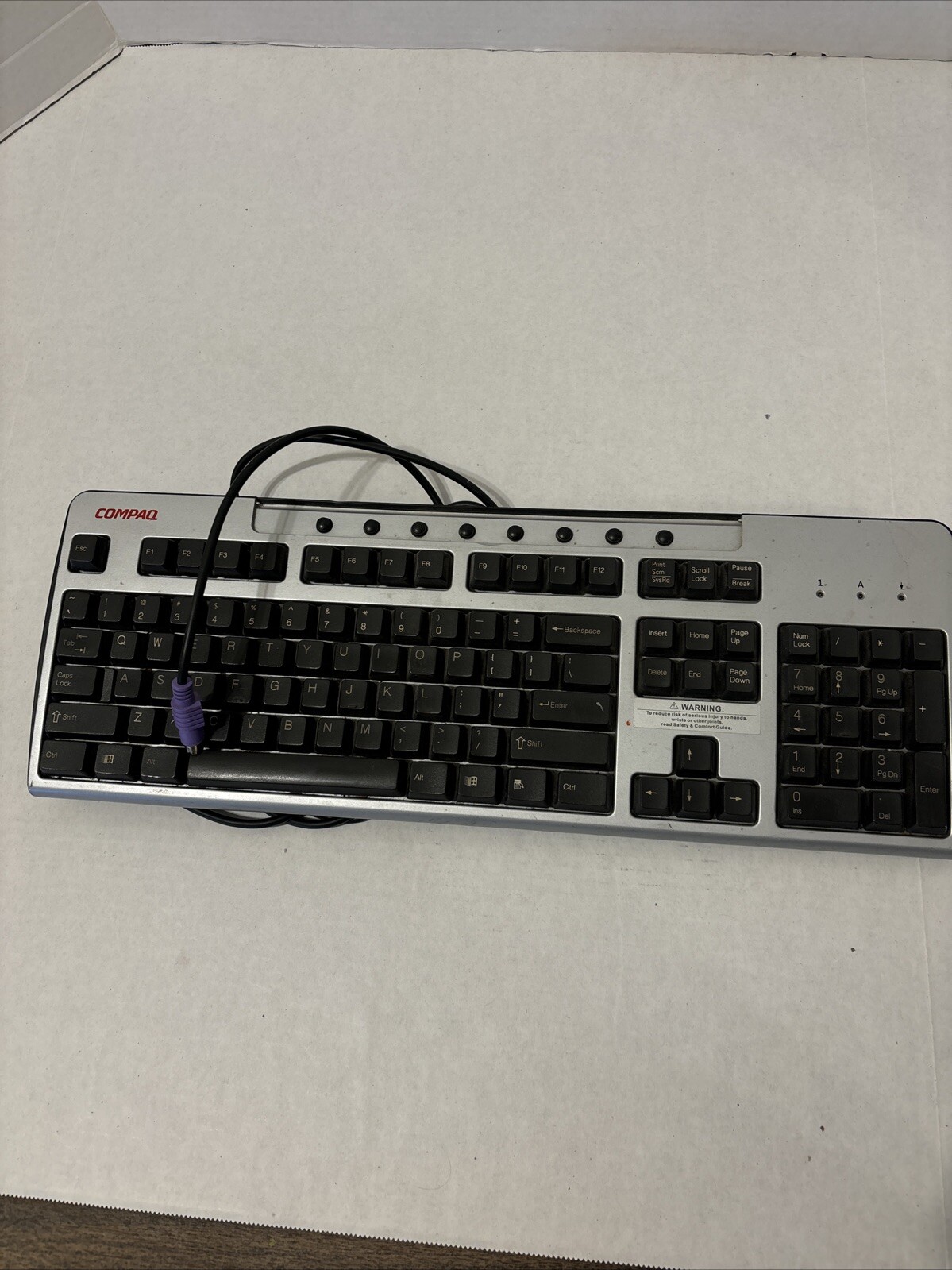 Compaq Wired Keyboard PS/2 Keyboard Multi-Media Keys KB-0133