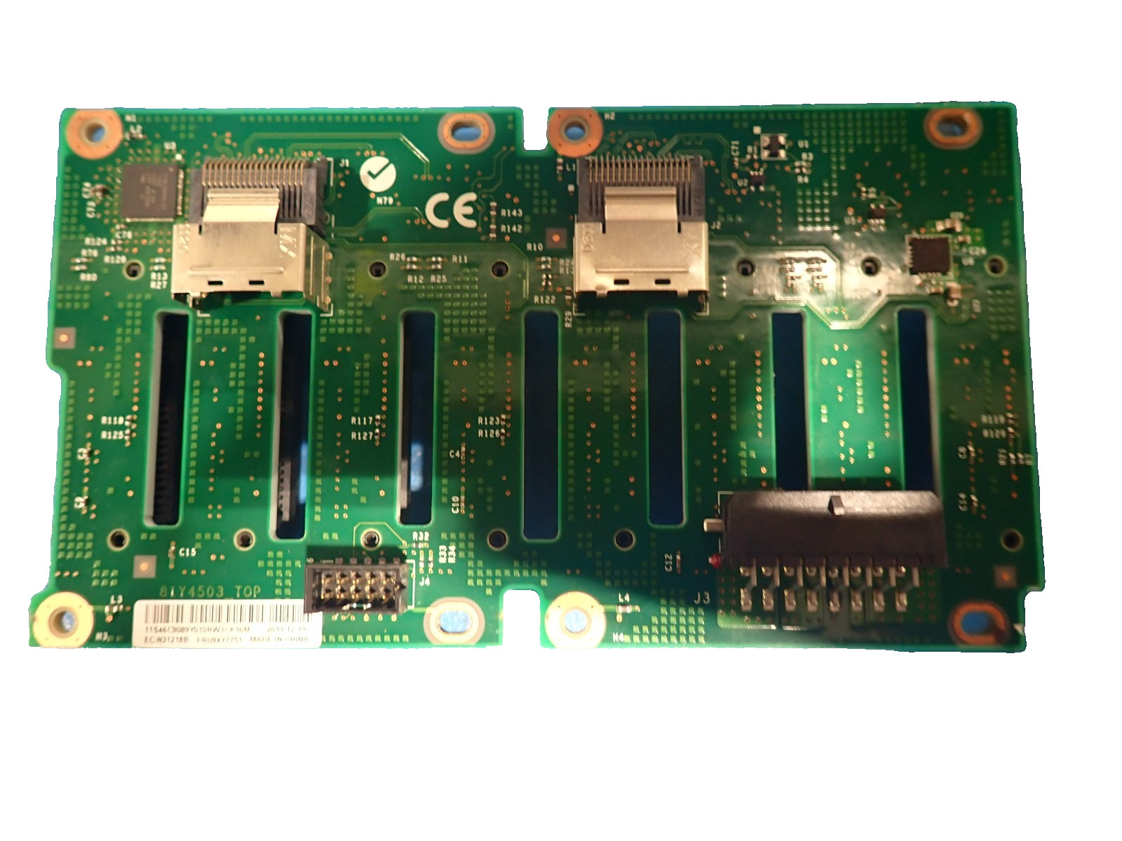 Lot of 3 LENOVO 94Y7751 2.5" inch Hot Swap 8 BAY Storage Hard Drive Backplane