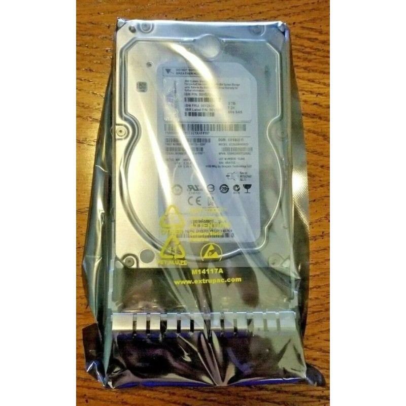 1PCS 00Y5701 00Y2424 IBM 00Y2424 00Y2471 2T 7.2K SAS 3.5" V3500 3700 HDD Hard D