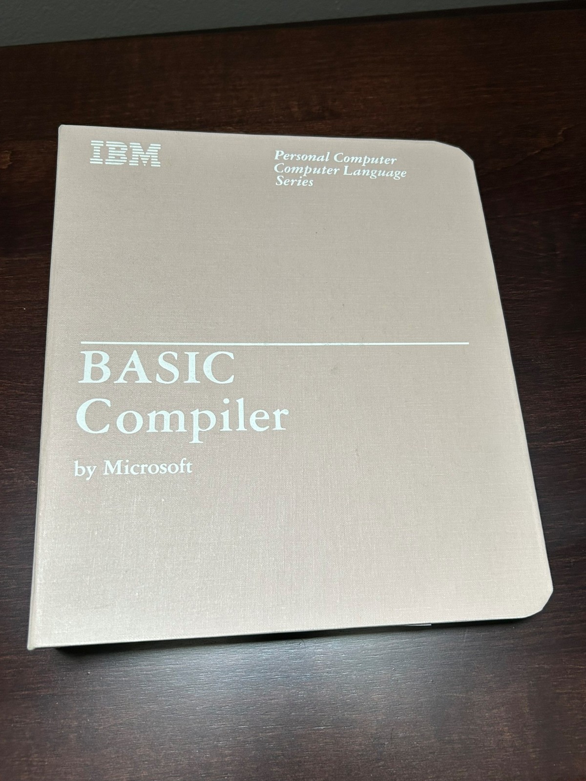 Vintage IBM PC BASIC Compiler (by Microsoft) Item# 6024003 - Disks and Manual