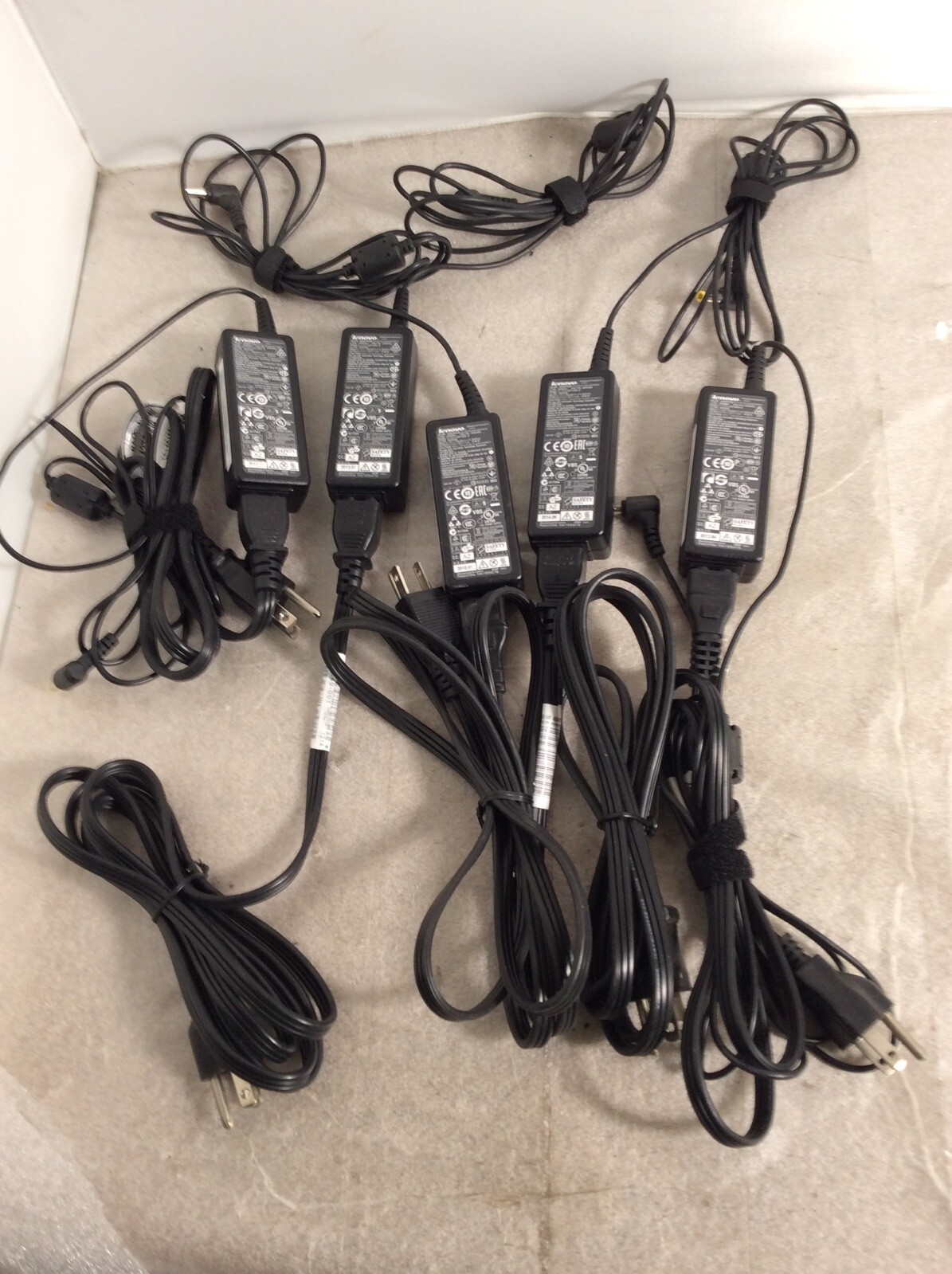 Lot Of 5x Genuine Lenovo ADP-40NH B