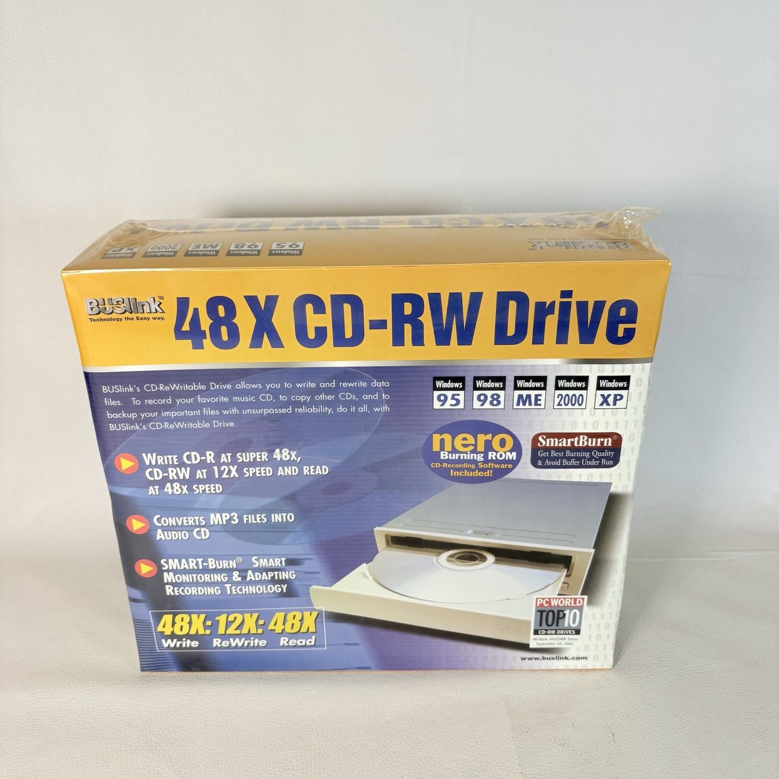 Buslink CD - Rewritable 48XCD  Drive, New In Box -Sealed