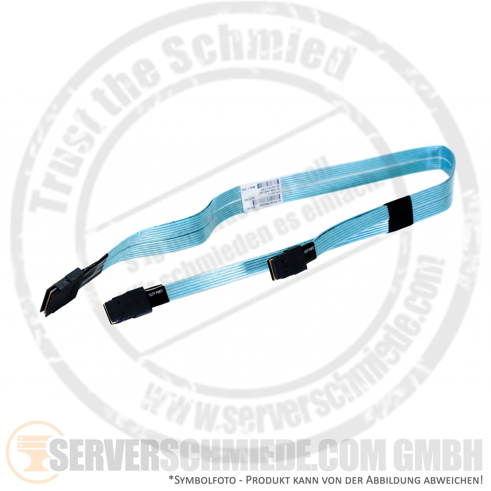 HP 747574-001 mini SAS 68pin SAS -> 2x SFF-8087 85cm cable cable DL380 Gen9