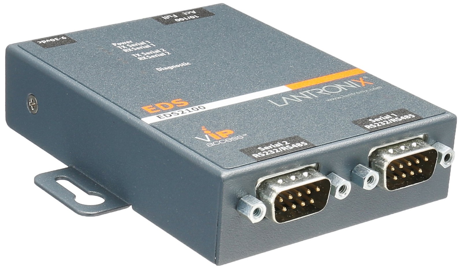 LANTRONIX 2PORT RS232/422/485 ED2100002-01 AES SSH/SSL green