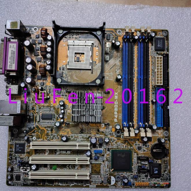 1pc used ASUS P4P800-MX Motherboard 