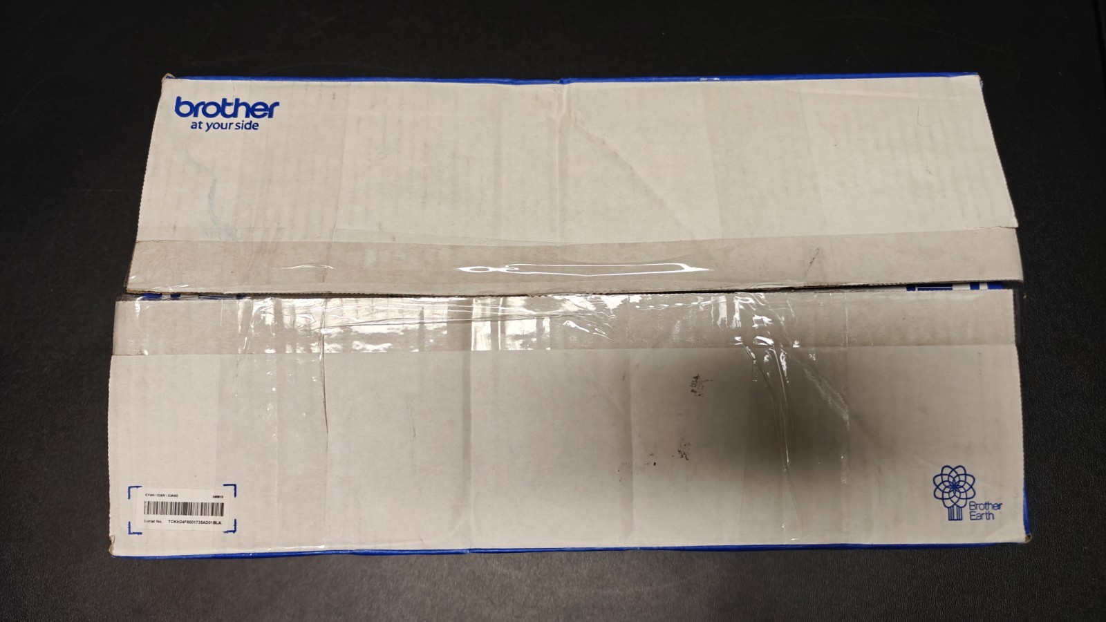 Open Box Genuine Brother TN810C Standard Yield Cyan Toner Cartridge Sealed Bag