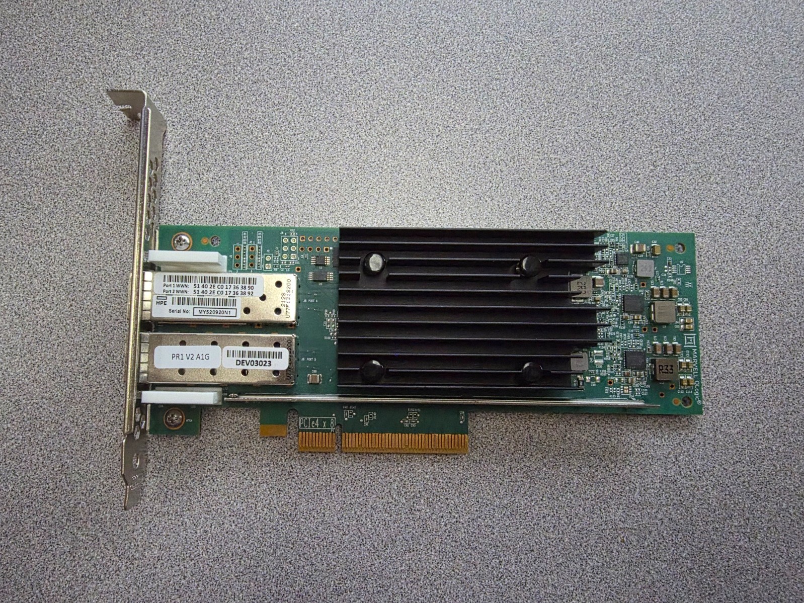 Qlogic 32Gb Fibre Channel Adapter HBA  HPE QLE2782 Dual Port PCIe4 X8 Card