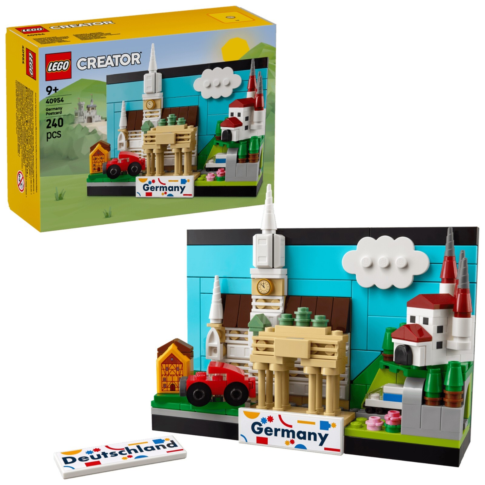 LEGO ® Creator 40954 postcard from Germany new original packaging exclusive Germany Postcard