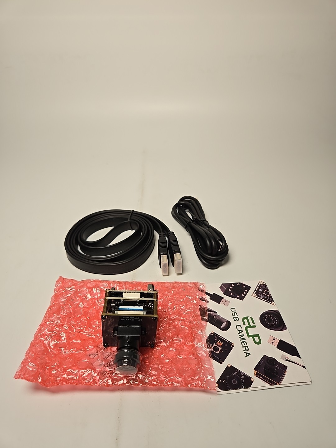 ELP 4K 60fps USB3.0 Camera for Computer - Wide Angle 120° Low Distortion Lens