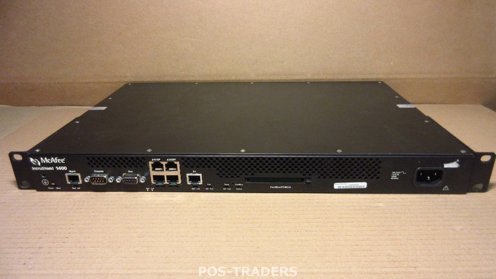 McAfee IntruShield 1400 4-Port 200Mbps IPS Firewall Security Platform Network