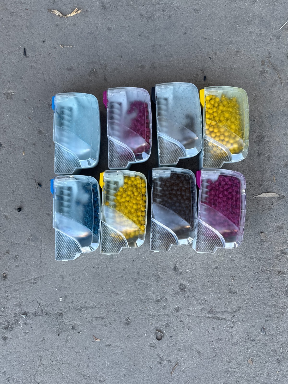 LOT OF 8 Genuine Canon Oce ColorWave 650 Toner Pearls P2 Cartridges