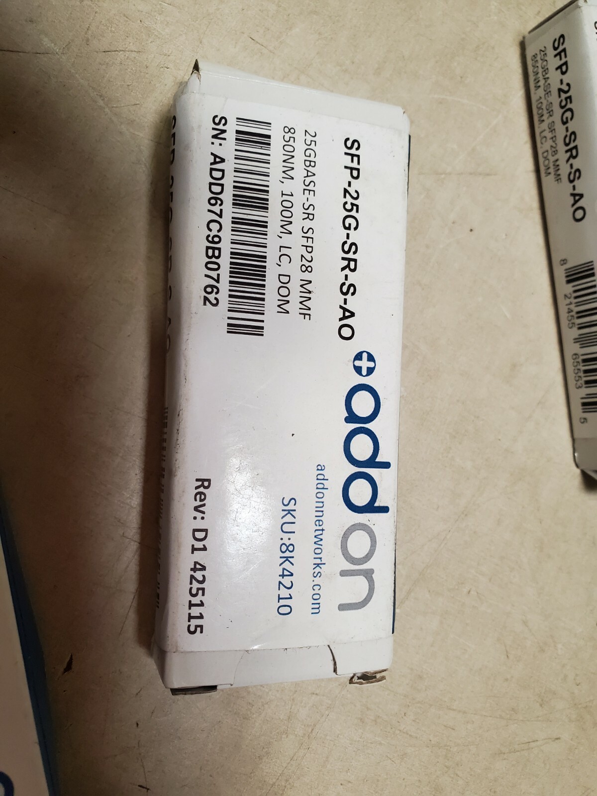 AddOn SFP-25G-SR-S-AO Cisco SFP-25G-SR-S Compatible TAA Compliant 25GBase-SR