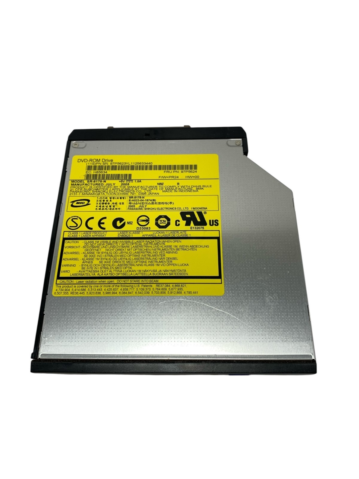 IBM Slimline DVD-ROM Drive 97P5624 SR-8178-N