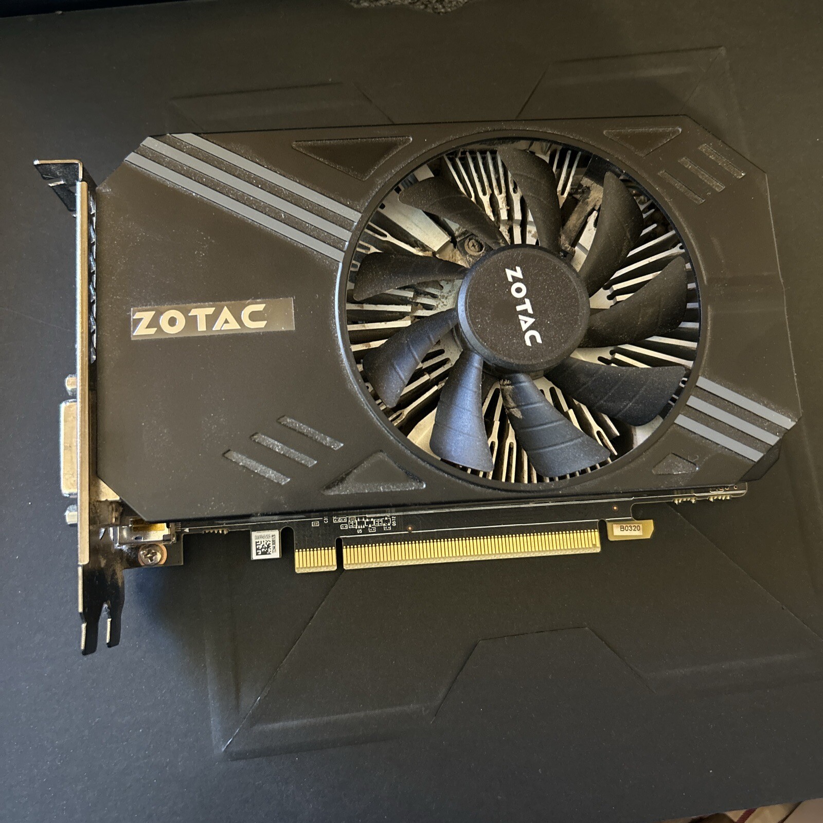 TESTED GOOD ZOTAC NVidia GeForce GTX 1060 3GB PCIe x16 Graphics Video Card GPU