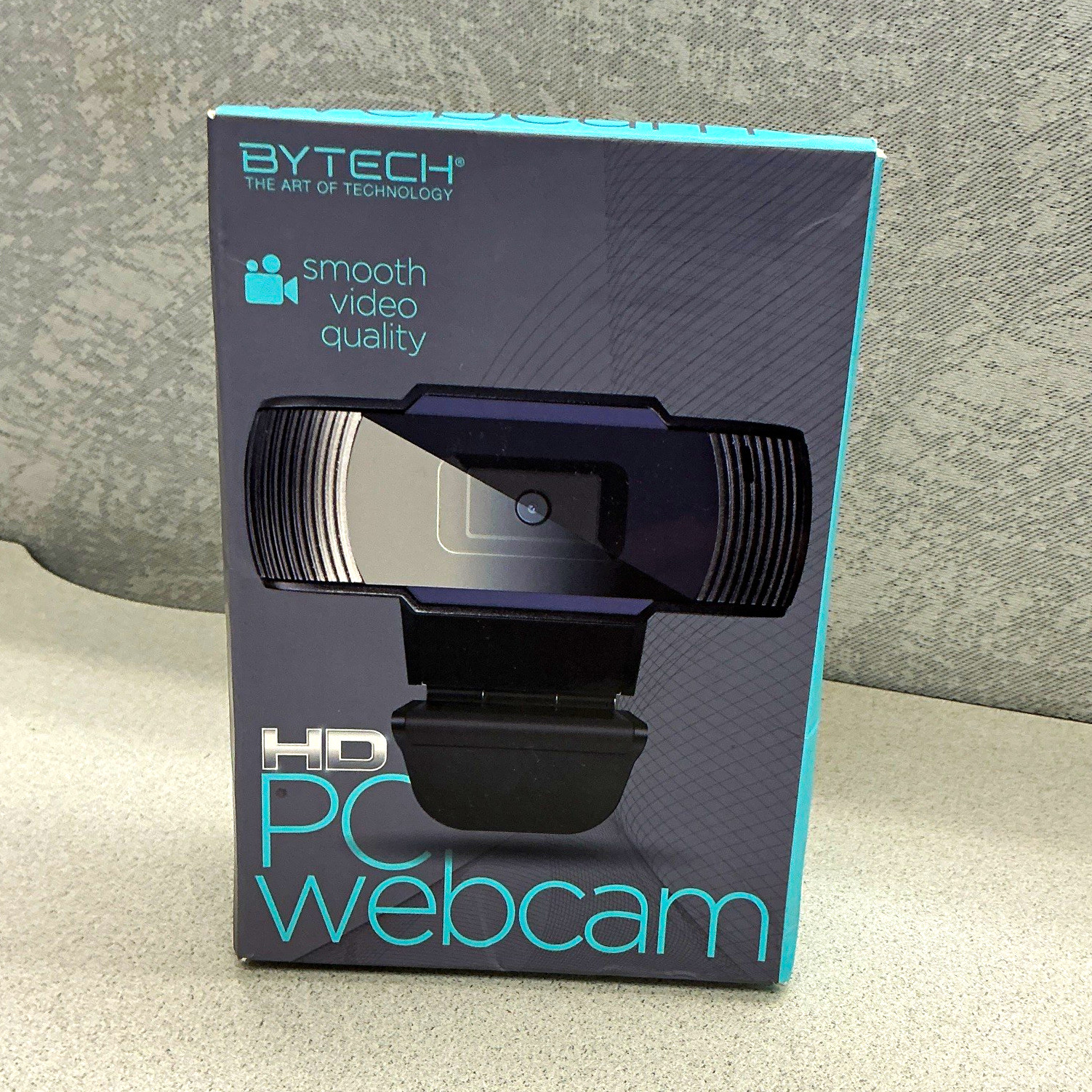 Bytech HD PC Webcam 720p 30fps Built-In Mic Plug & Play Black BY-MC-WC-102-BK