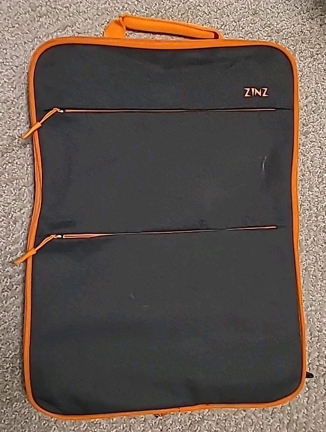 ZINZ Slim & Expandable Laptop Travel Backpack with USB Port 16x12x1.5