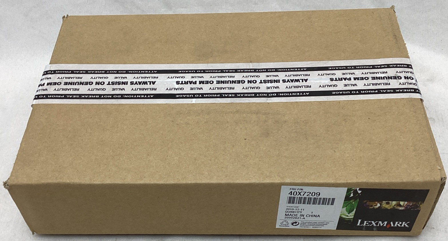 Lexmark 40X7209 OEM Lexmark ADF Platen Cushion ~ New