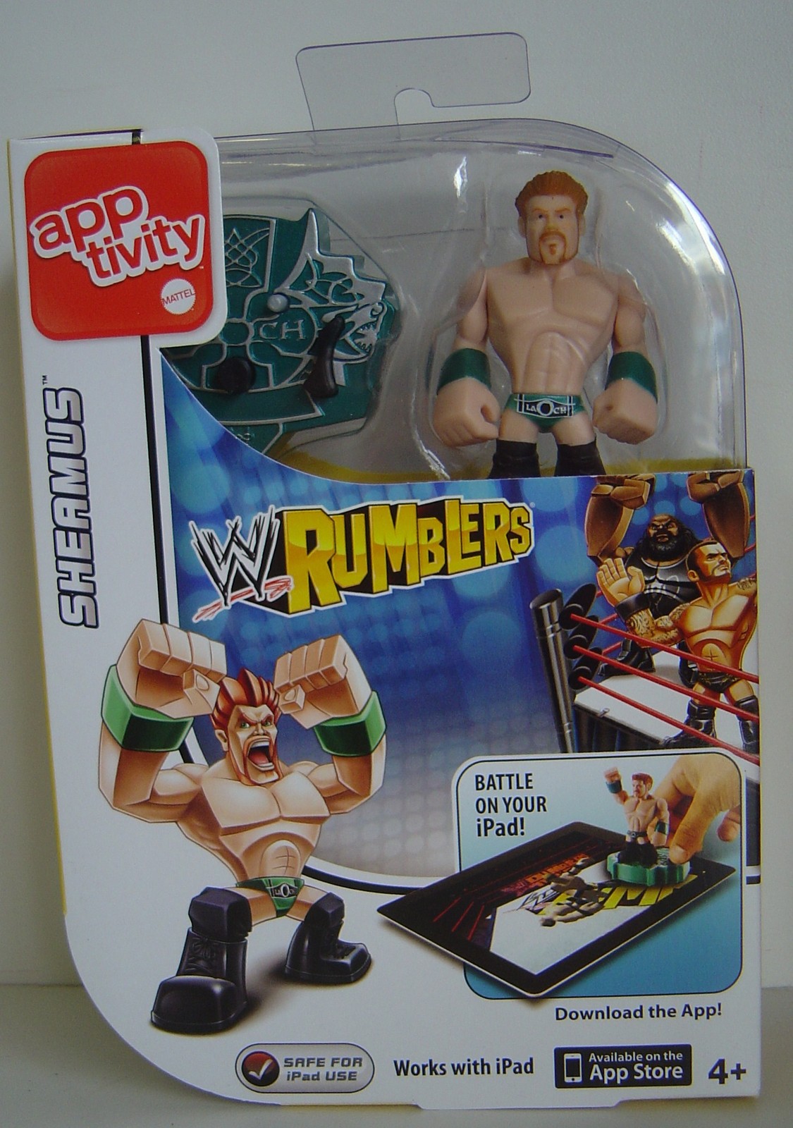 NEW App Tivity iPAD WWE RUMBLERS SHEAMUS TOY Game Battle Championship