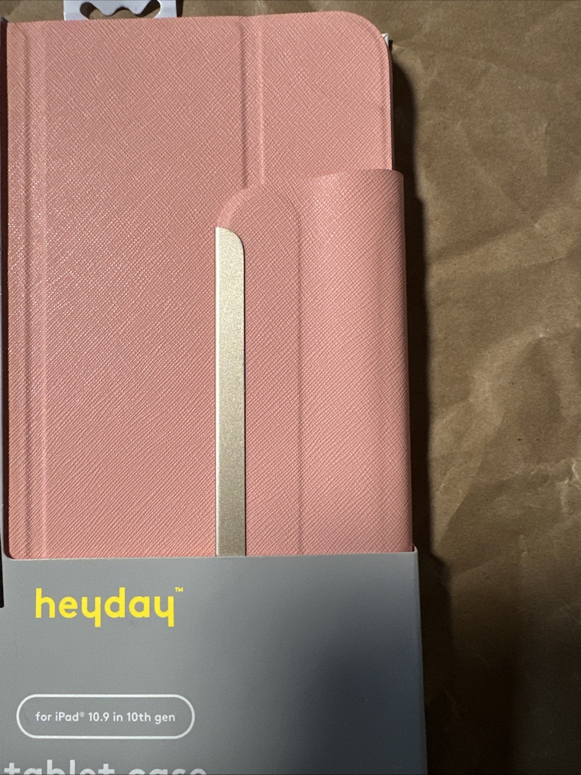 Heyday  universal up to 11in Apple iPad (10th/11th Gen) Case - Peach