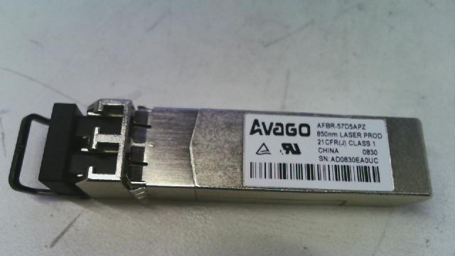 Lot of 2 Avago Technologies 8.5GB Fiber Optic Transceiver GBIC AFBR-57D5APZ