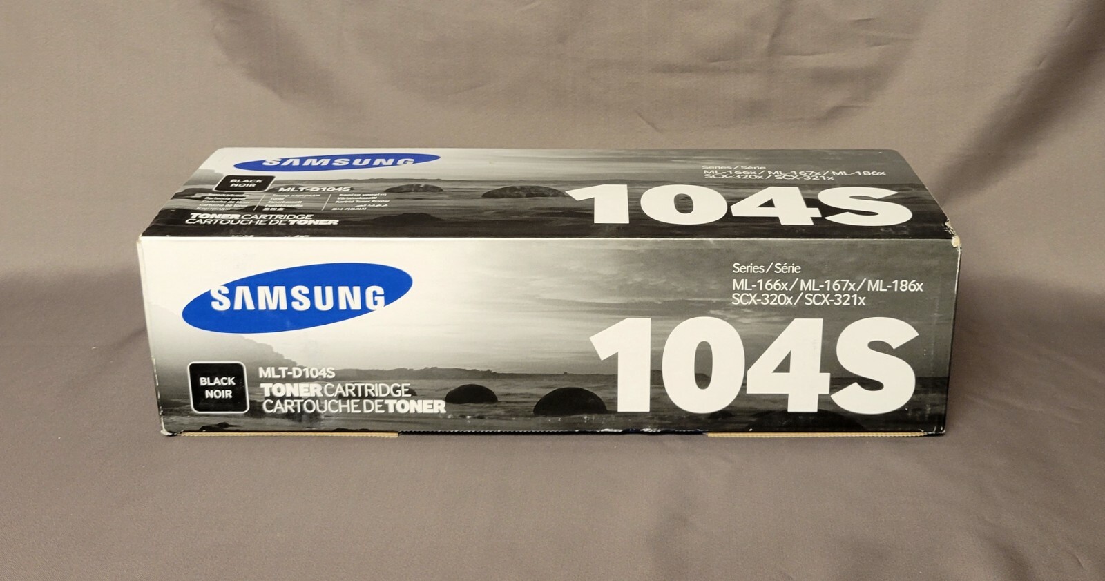 New Genuine SAMSUNG 104S MLT-D104S Black Toner Cartridge ML-166x 167x 186x 320x 