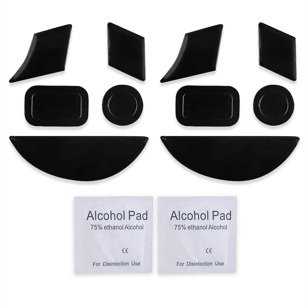 2 sets of new replacement mouse feet for Razer Naga 2014 mouse PTFE.