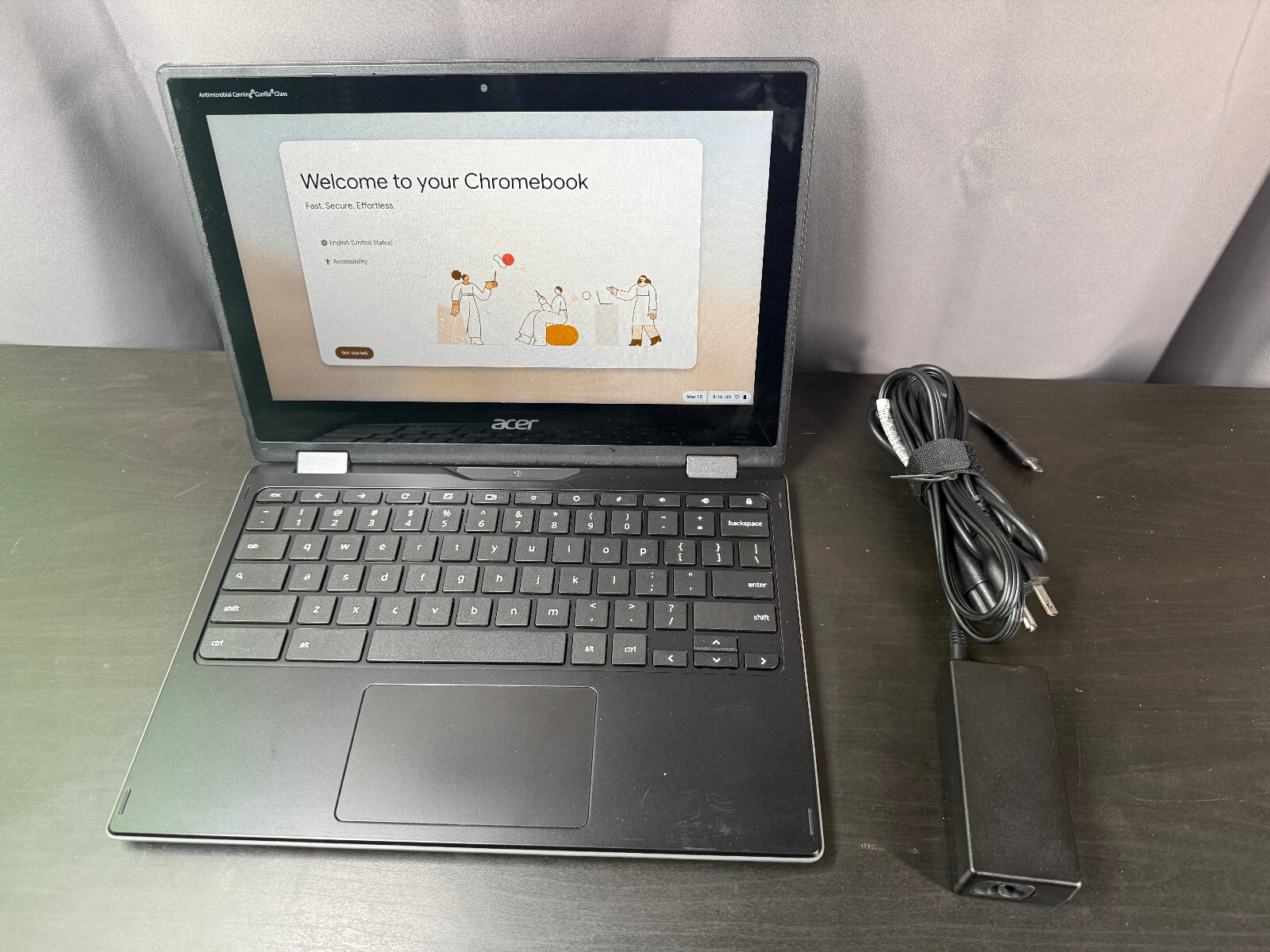 Acer Chromebook Spin 511 R752T-C3M5 (11.6" Touch, Intel 1.1Ghz, 4GB, 32GB SSD)