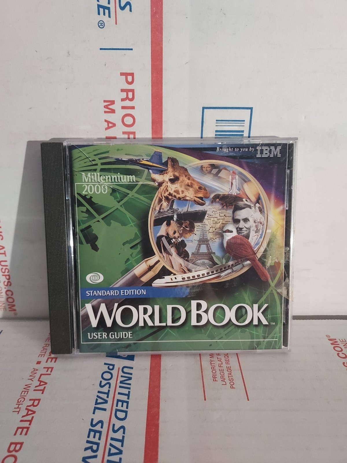 World Book User Guide CD ROM Millennium 2000 Edition Gopd Used - #162