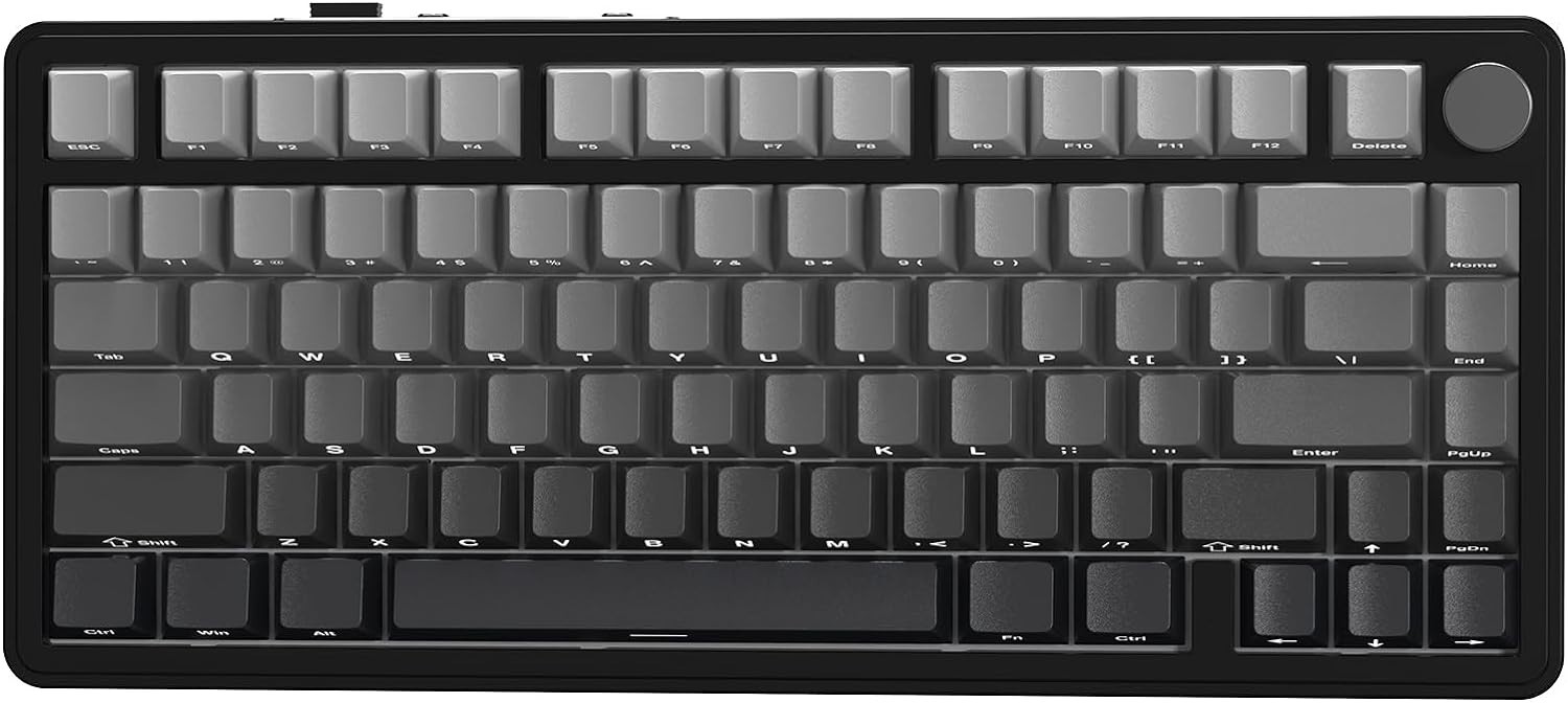 ATTACK SHARK X85 Tri-Mode Wireless Mechanical Keyboard With TFT Display & Knob