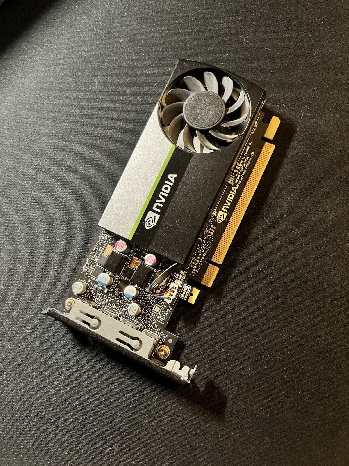 NVIDIA T600 4GB GDDR6 for Lenovo 1L Tiny Workstation (Half Bracket Included)