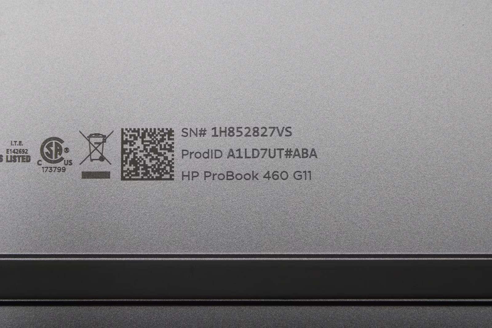 HP ProBook 460 G11 Notebook Used 16" (Ultra 5 125U-16GB-512GB NVMe)