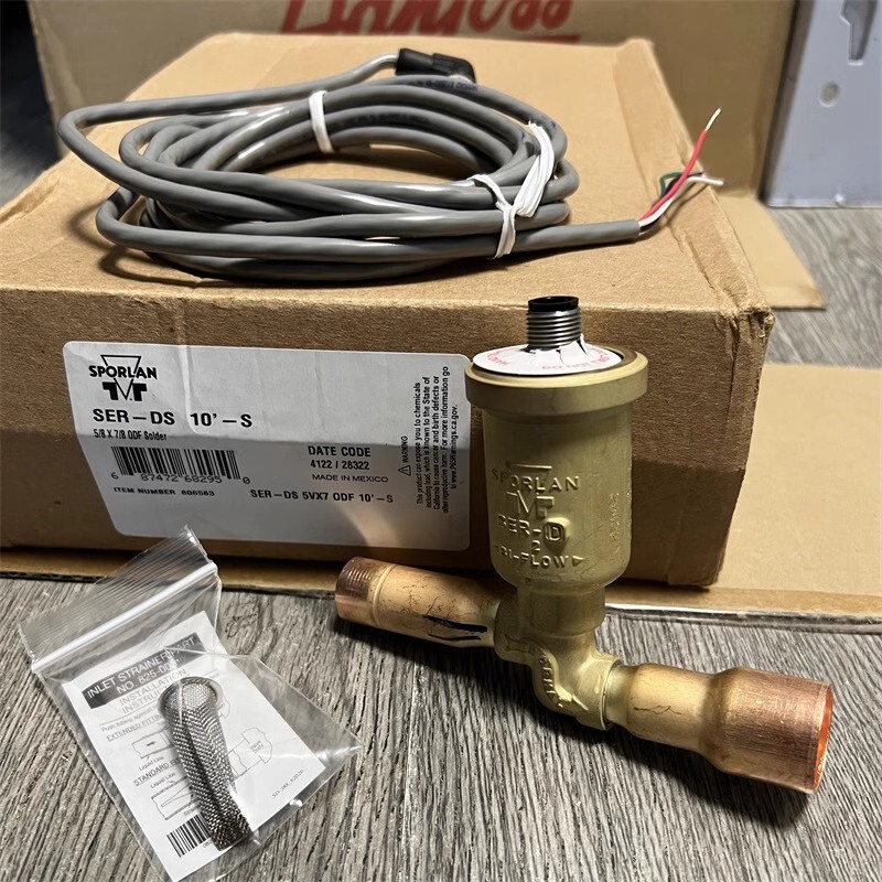 1pcs NEW SPORLAN Electronic Expansion Valve SER-DS 10-S 5/8*7/8 fedex or DHL