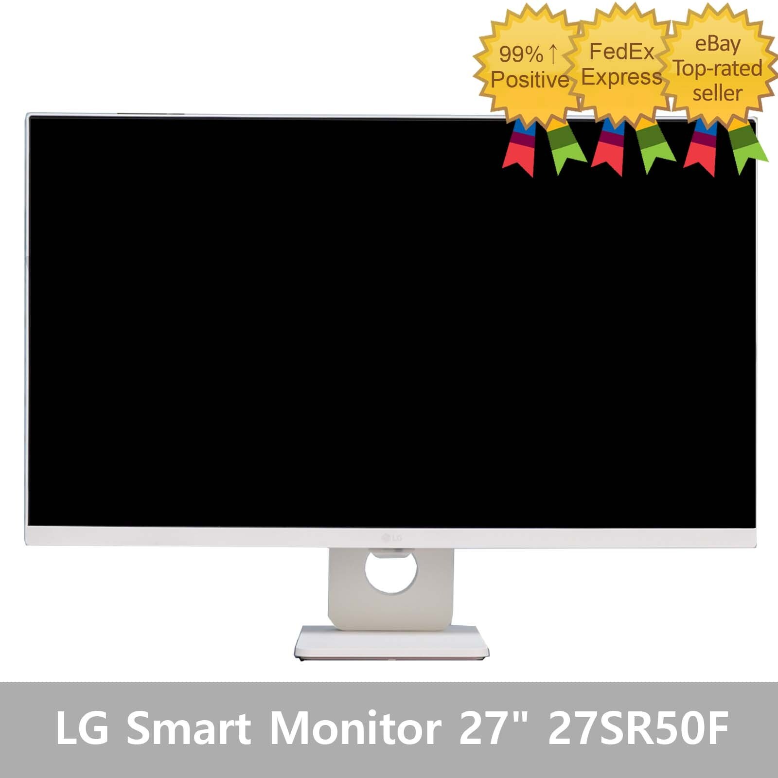 LG Smart Monitor 27" 27SR50F FHD 1920 x 1080 WebOS 23 IPS - Tracking