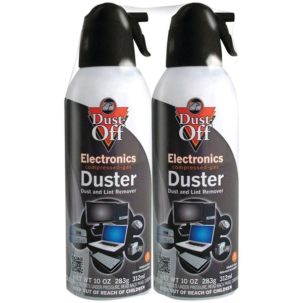 DUST-OFF(R) 10OZ DISPSBLE DUSTER 2PK DSXLP2 Office Supplies