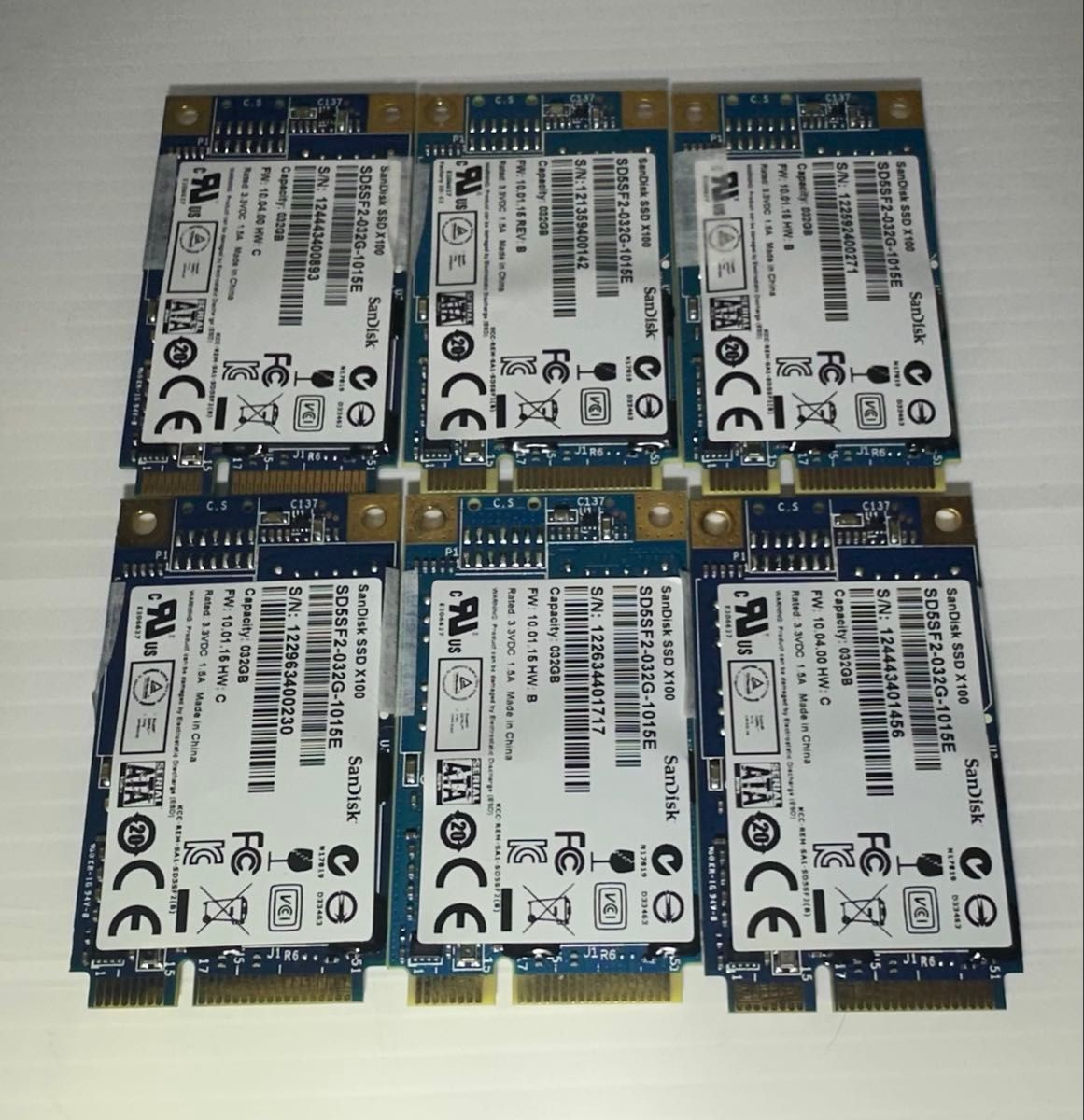 SanDisk SSD X100 32GB mSATA SATA 6Gb/s 6-Pack Solid State Drives Tested