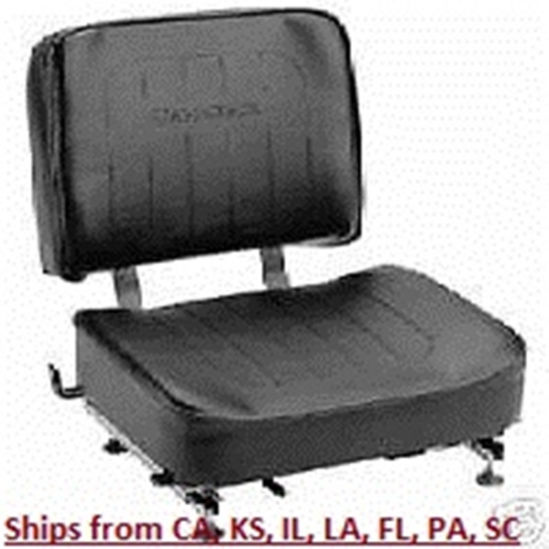 UNIVERSAL FORKLIFT VINYL SEAT for CAT HYSTER TOYOTA CATERPILLAR MITSUBISHI YALE