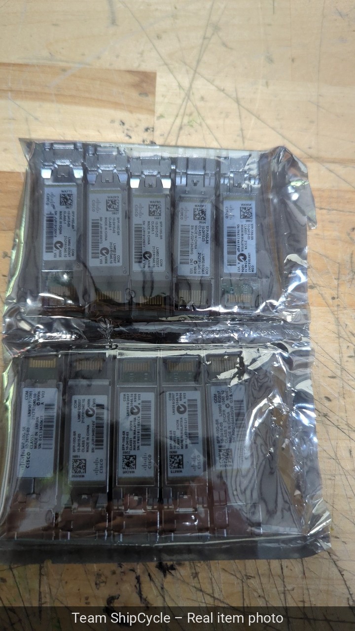 Lot of 10  SFP10GSR OEM CISCO 10241503 850nm 10GBASESR SFP G1N