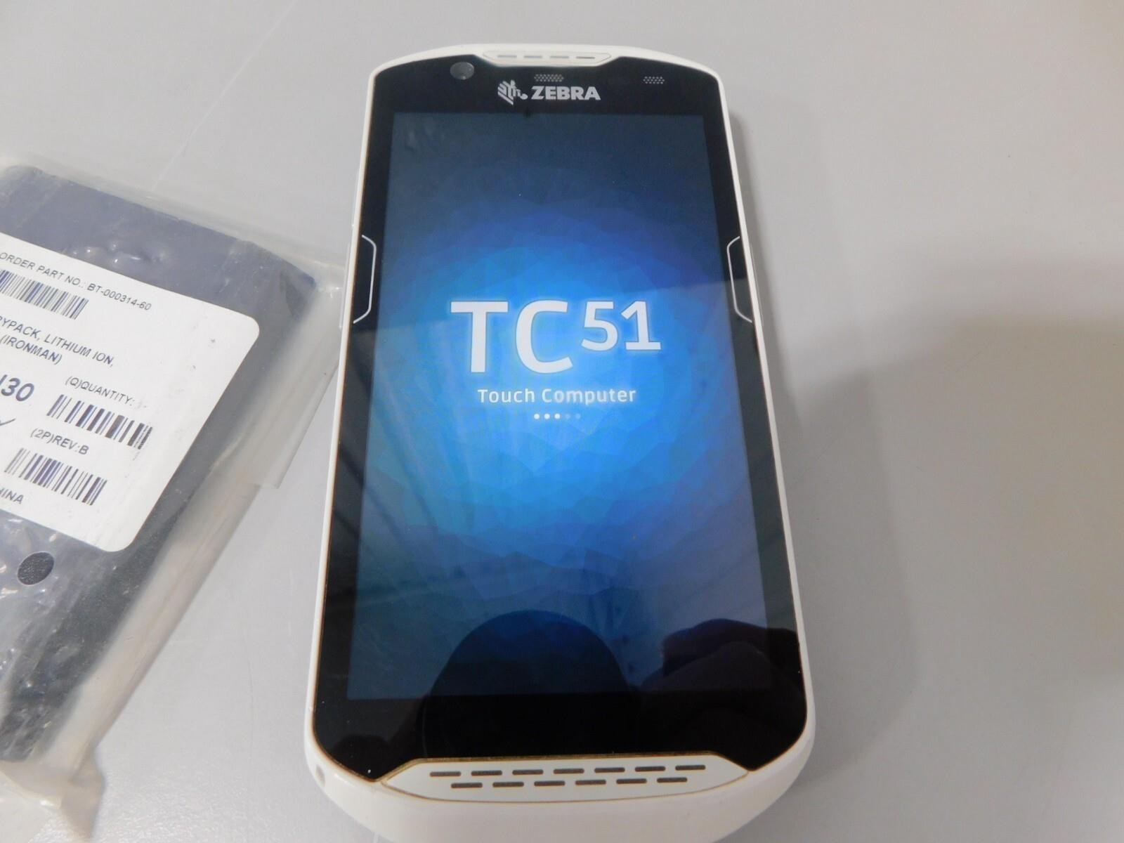 Zebra TC51 TC510K-2PAZU2P-US Android 8.1 Mobile Barcode Scanner