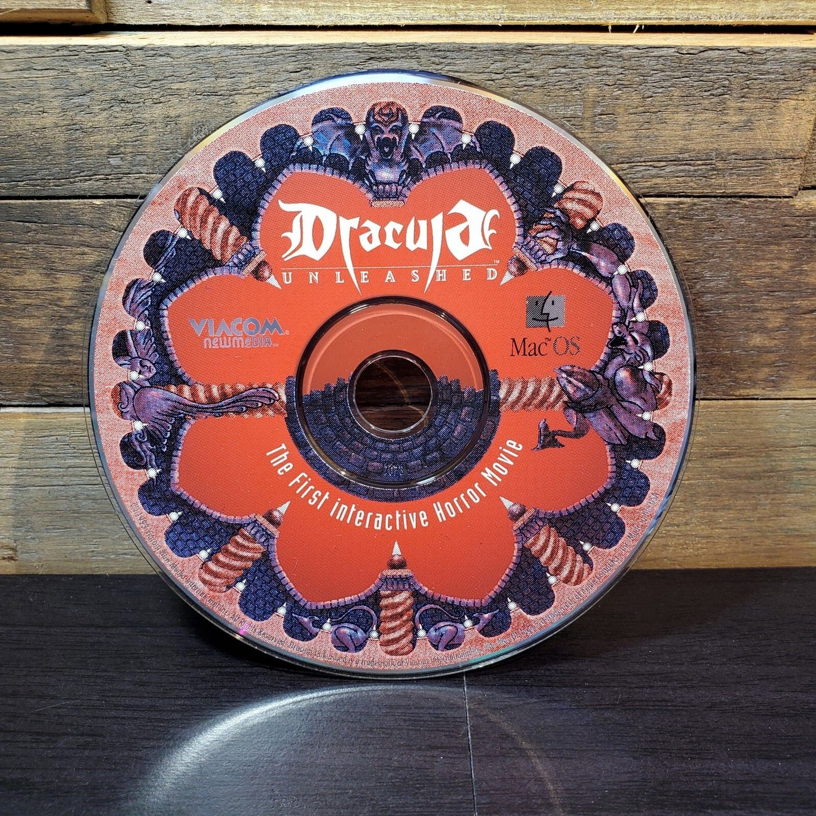 Vtg Dracula Unleashed CD-ROM Mac 1993 Apple Interactive Horror Movie Nosferatu