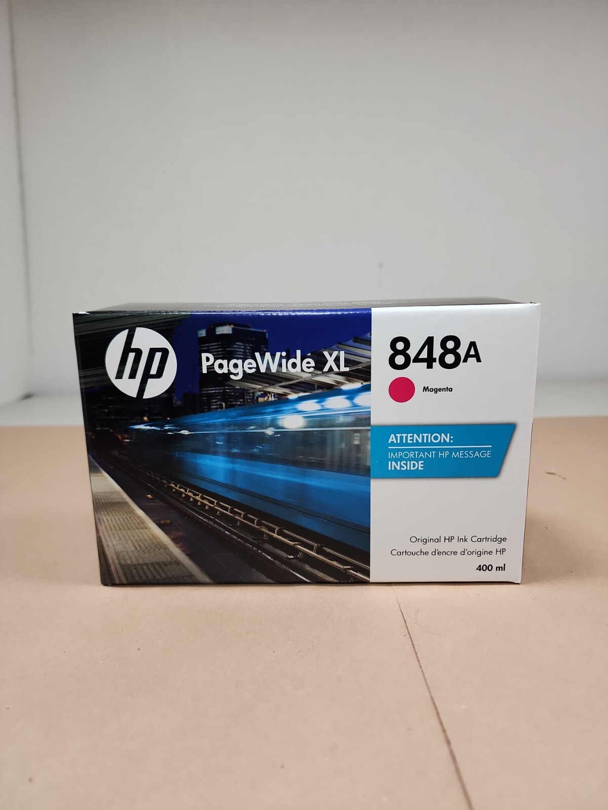 Exp 06/2024 HP 848A  Sealed (F9J84A)  Magenta Ink 400ml Page Wide XL Genuine OEM