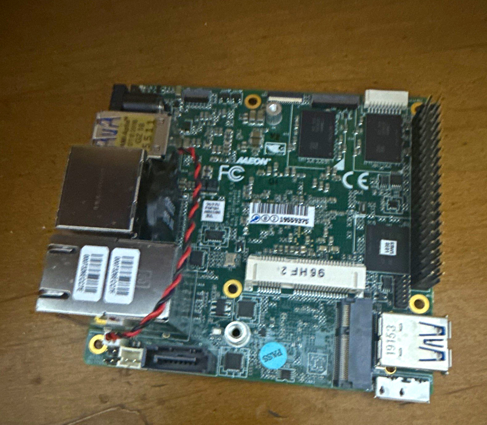 AAEON APOLLO1 Pico-ITX Intel Atom (BGA) Motherboard HDMI Dual LAN USB