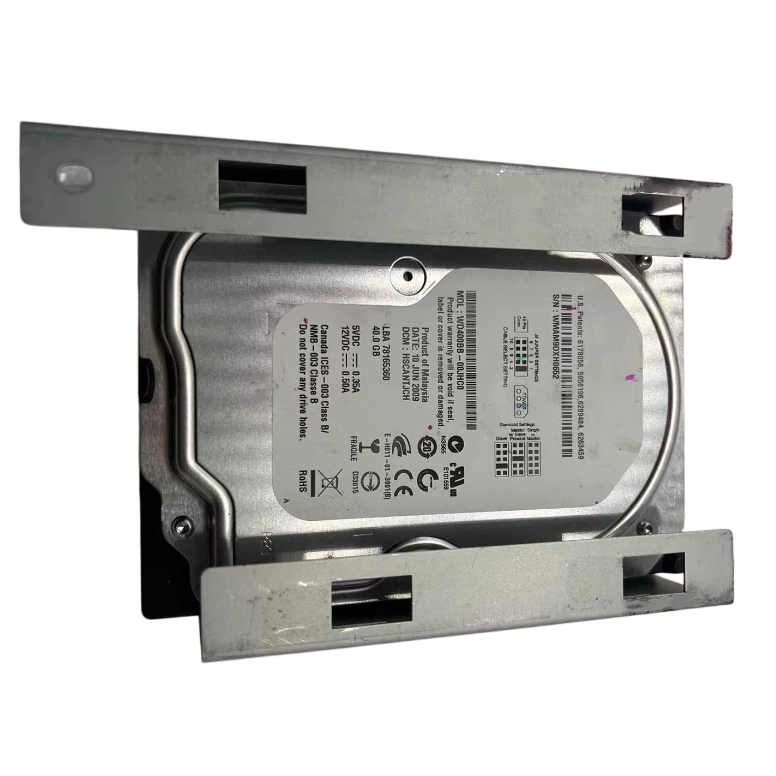 Q6651-60058 Hard Drive HDD With Firmware For HP DesignJet 40GB Z 6100 Z6100