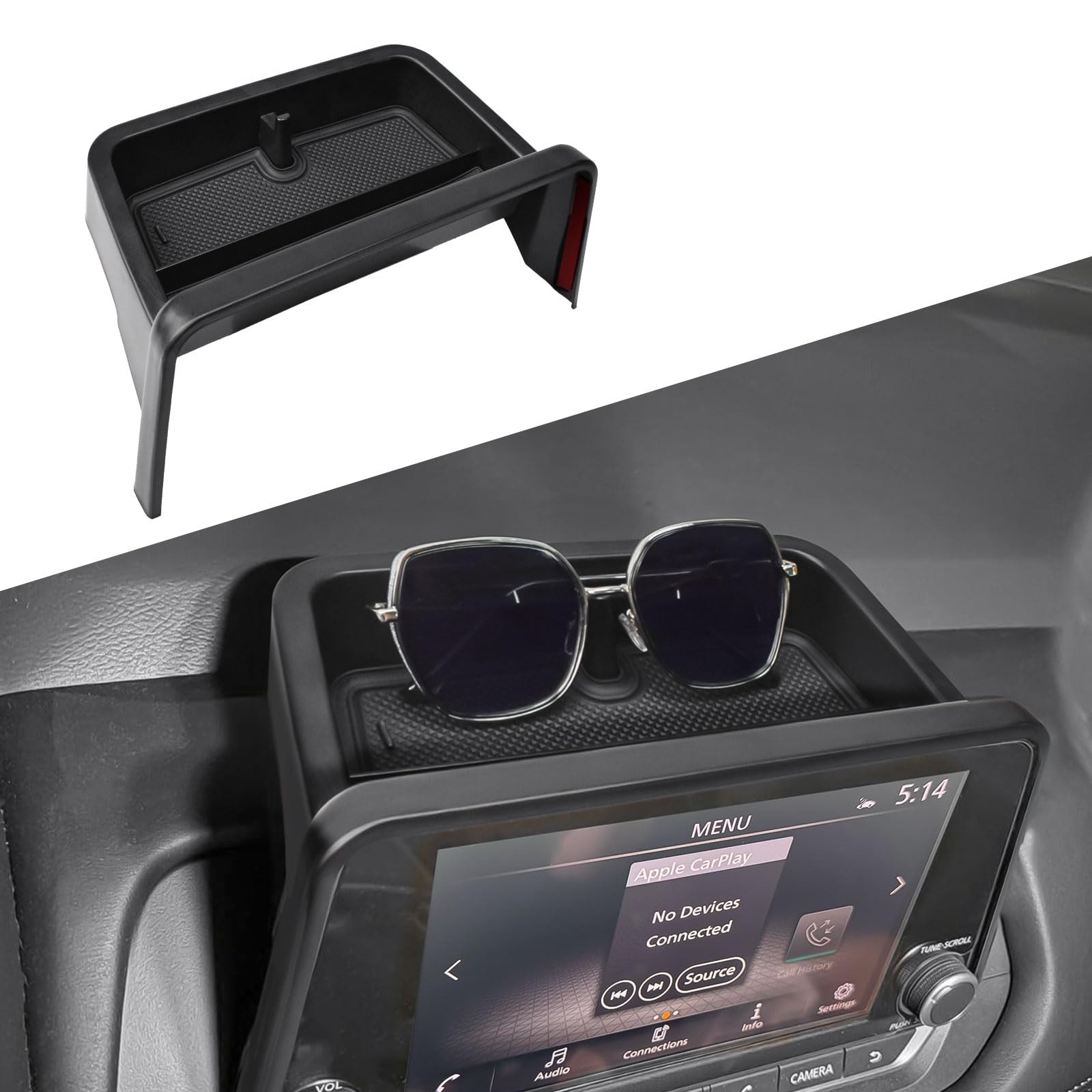 Center Console Dashboard Storage Tray, ONLY for 8-Inch Display